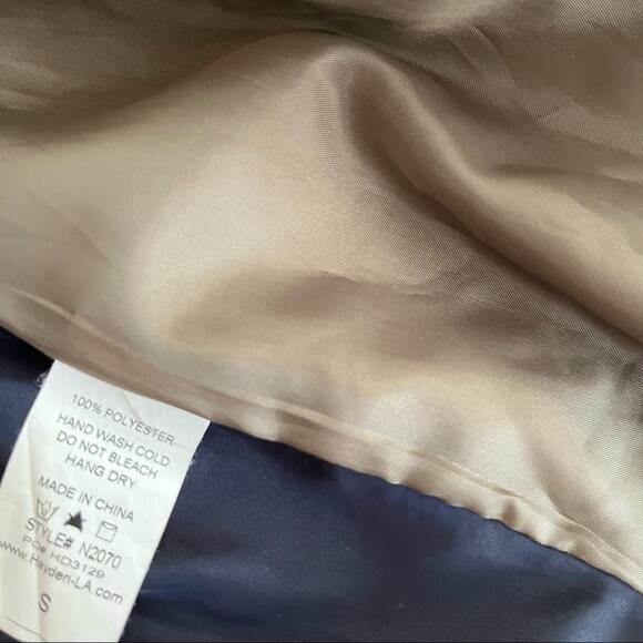 Hayden Los Angeles army green bomber jacket size Small - Picture 10 of 10